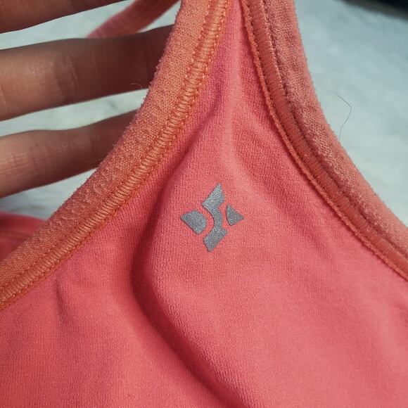 Nux focus T Back Tank Top Orange medium - Picture 4 of 6